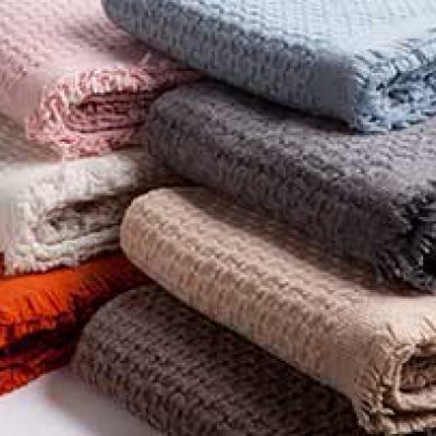 Designer Basketweave Throw